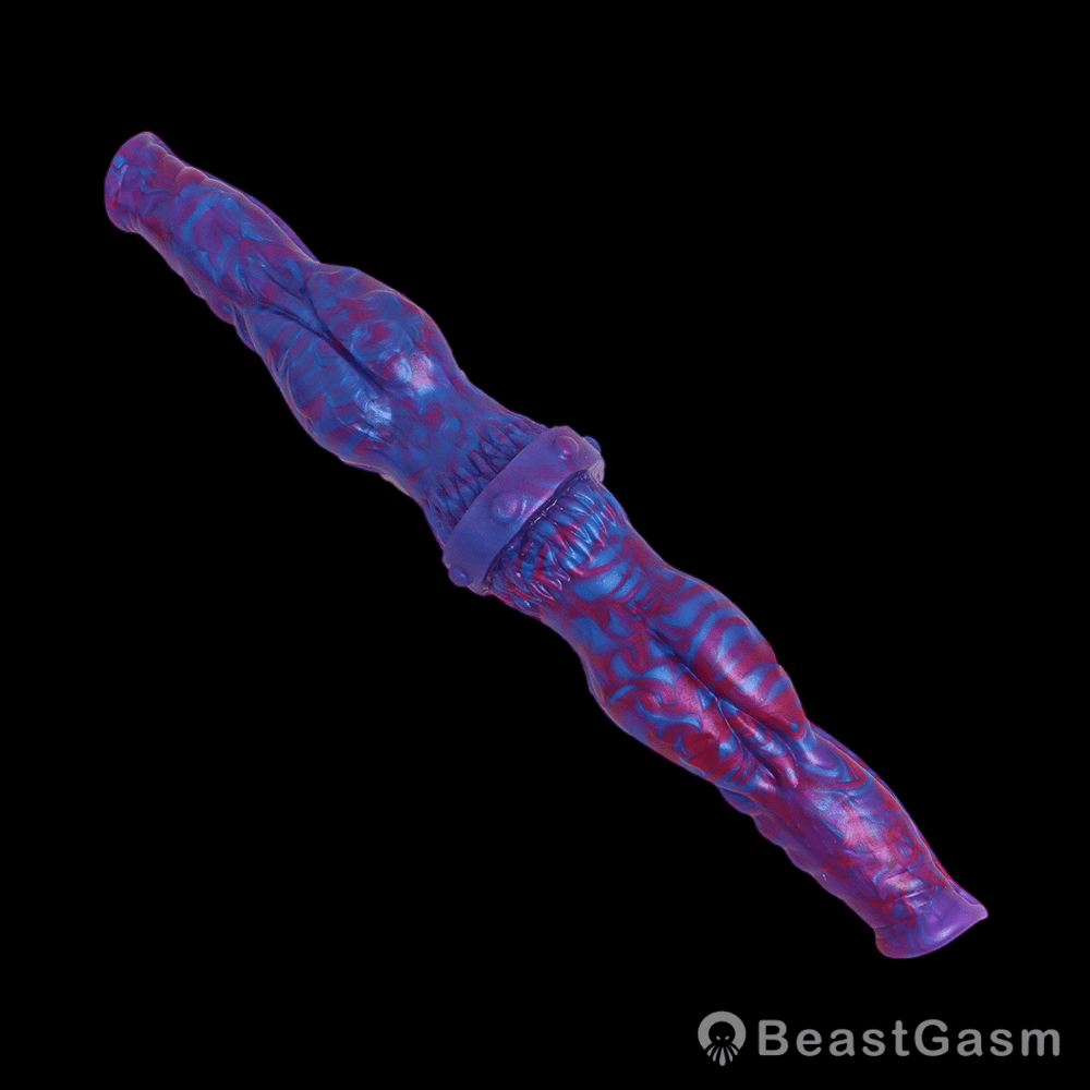 👑 Abyssal Leviathan Double Ended Fantasy Silicone Dildo - BeastGasm