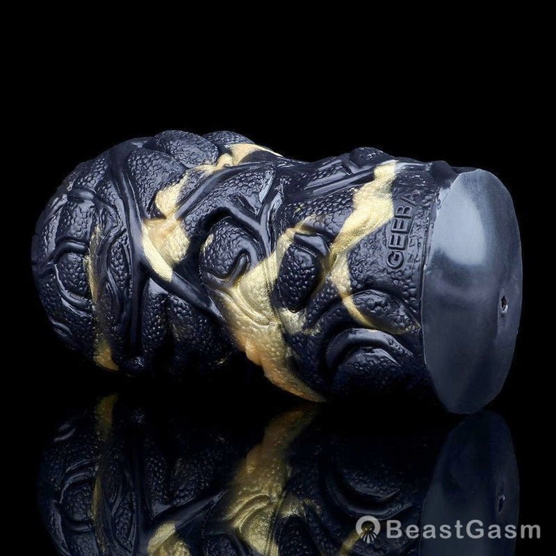 Abyssal Serpent Vibrating Animal Masturbator – Dual Hole Stroker - BeastGasm