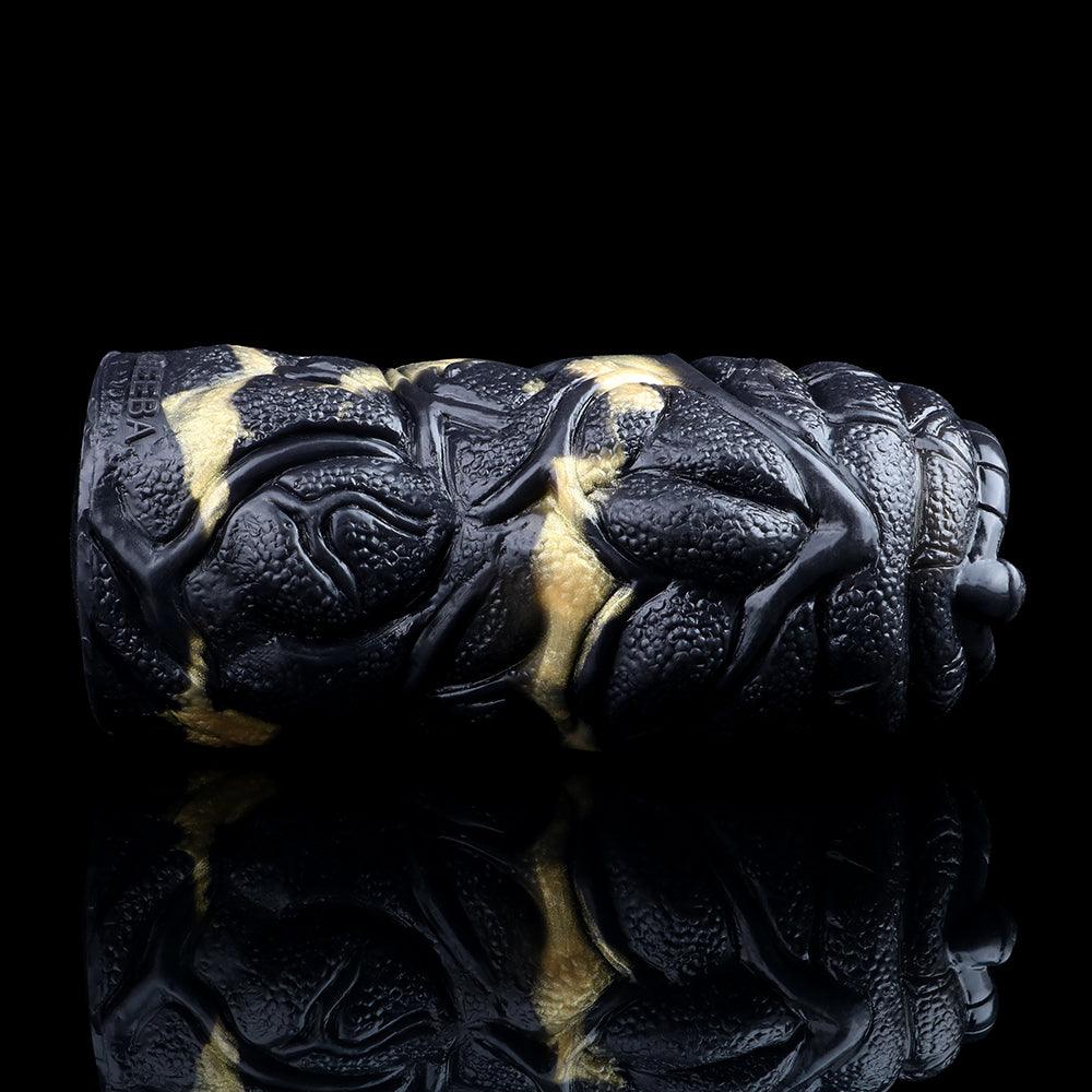 Abyssal Serpent Vibrating Animal Masturbator – Dual Hole Stroker - BeastGasm