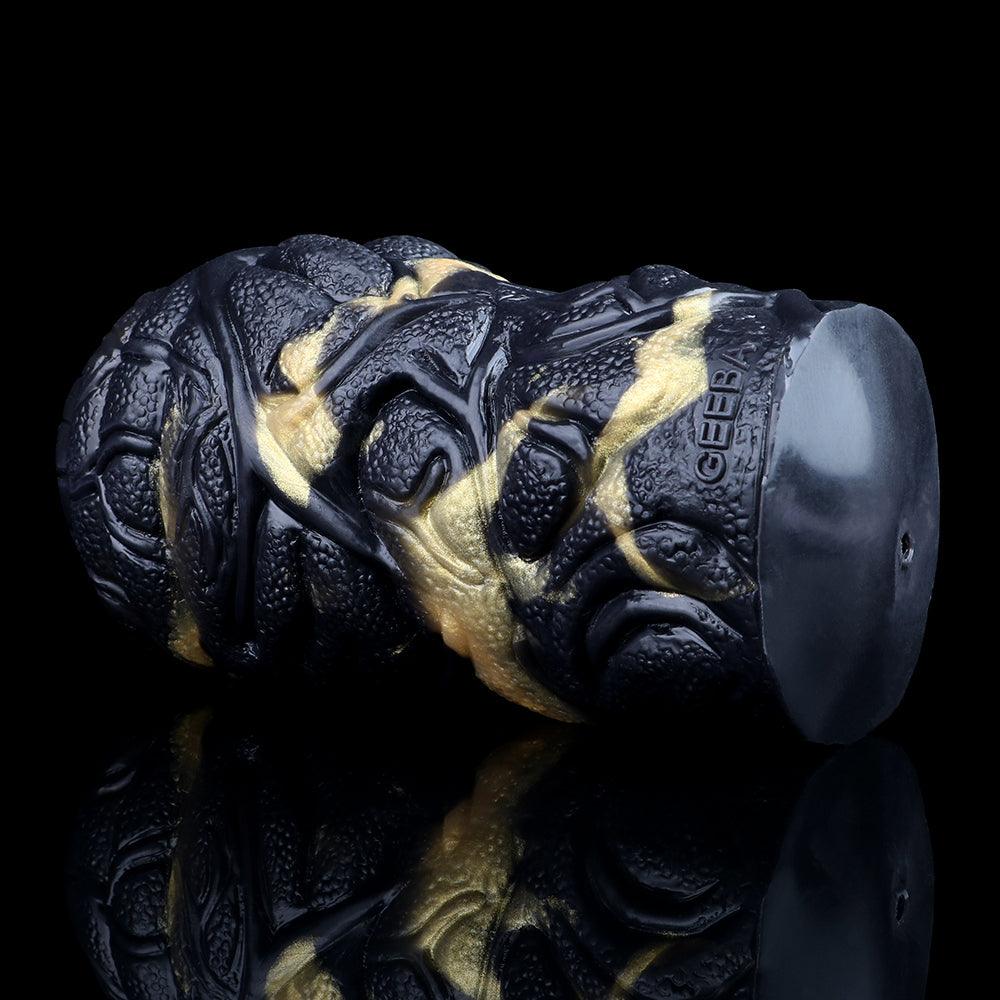 Abyssal Serpent Vibrating Animal Masturbator – Dual Hole Stroker - BeastGasm