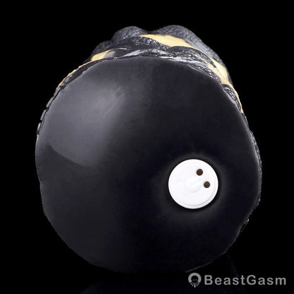 Abyssal Serpent Vibrating Animal Masturbator – Dual Hole Stroker - BeastGasm
