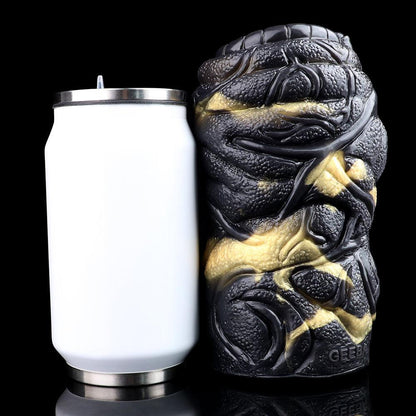 Abyssal Serpent Vibrating Animal Masturbator – Dual Hole Stroker - BeastGasm