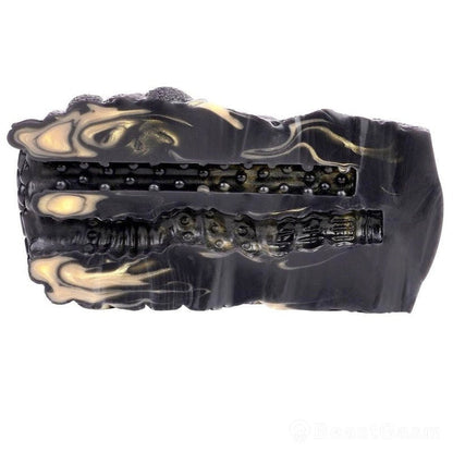 Abyssal Serpent Vibrating Animal Masturbator – Dual Hole Stroker - BeastGasm