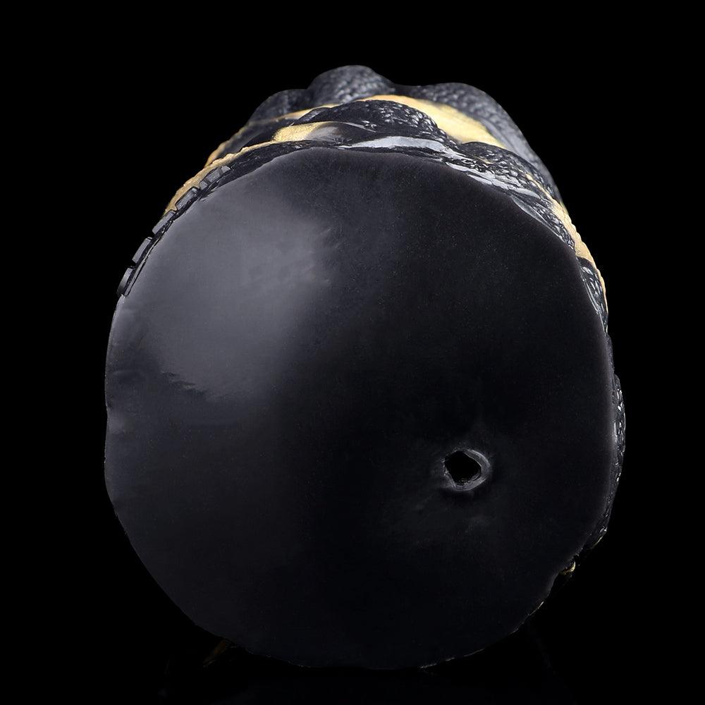 Abyssal Serpent Vibrating Animal Masturbator – Dual Hole Stroker - BeastGasm