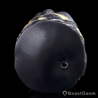 Abyssal Serpent Vibrating Animal Masturbator – Dual Hole Stroker - BeastGasm