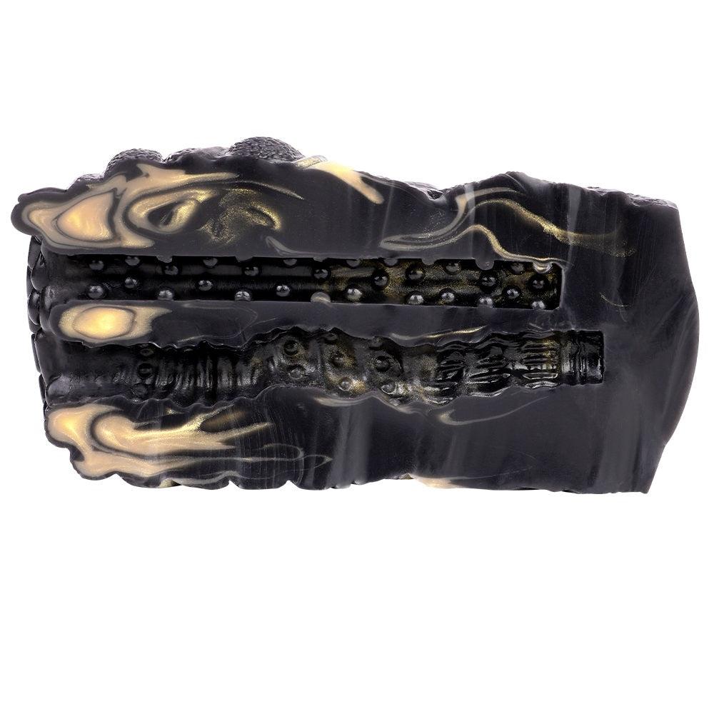 Abyssal Serpent Vibrating Animal Masturbator – Dual Hole Stroker - BeastGasm