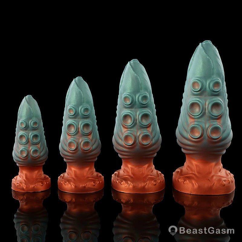 🐙 Abyssal Tendrix: Alien Tentacle Butt Plug with Suction Base - BeastGasm