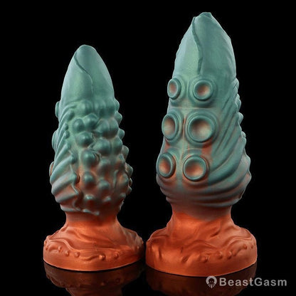 🐙 Abyssal Tendrix: Alien Tentacle Butt Plug with Suction Base - BeastGasm