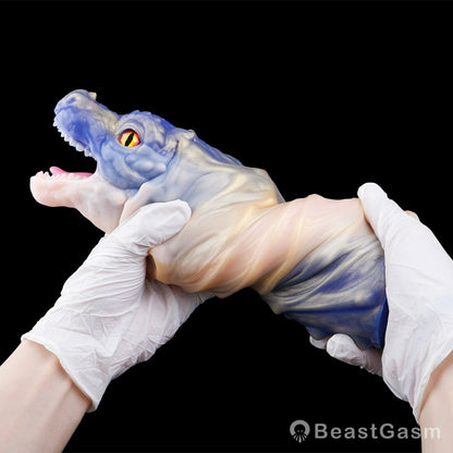Abyssion Prime Dragon Vacuum Silicone Masturbator – Deep Suction Control 🐉 - BeastGasm
