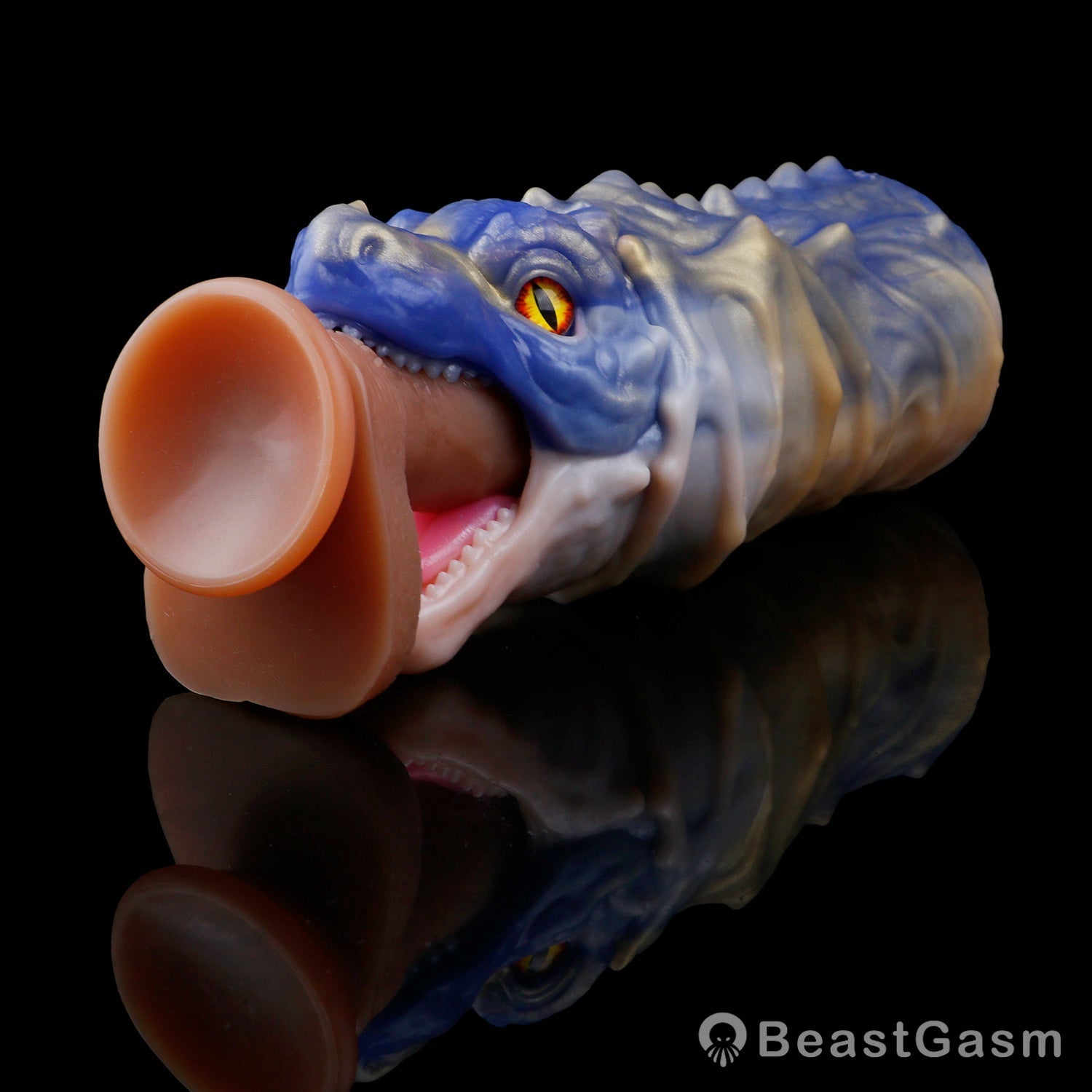 Abyssion Prime Dragon Vacuum Silicone Masturbator – Deep Suction Control 🐉 - BeastGasm