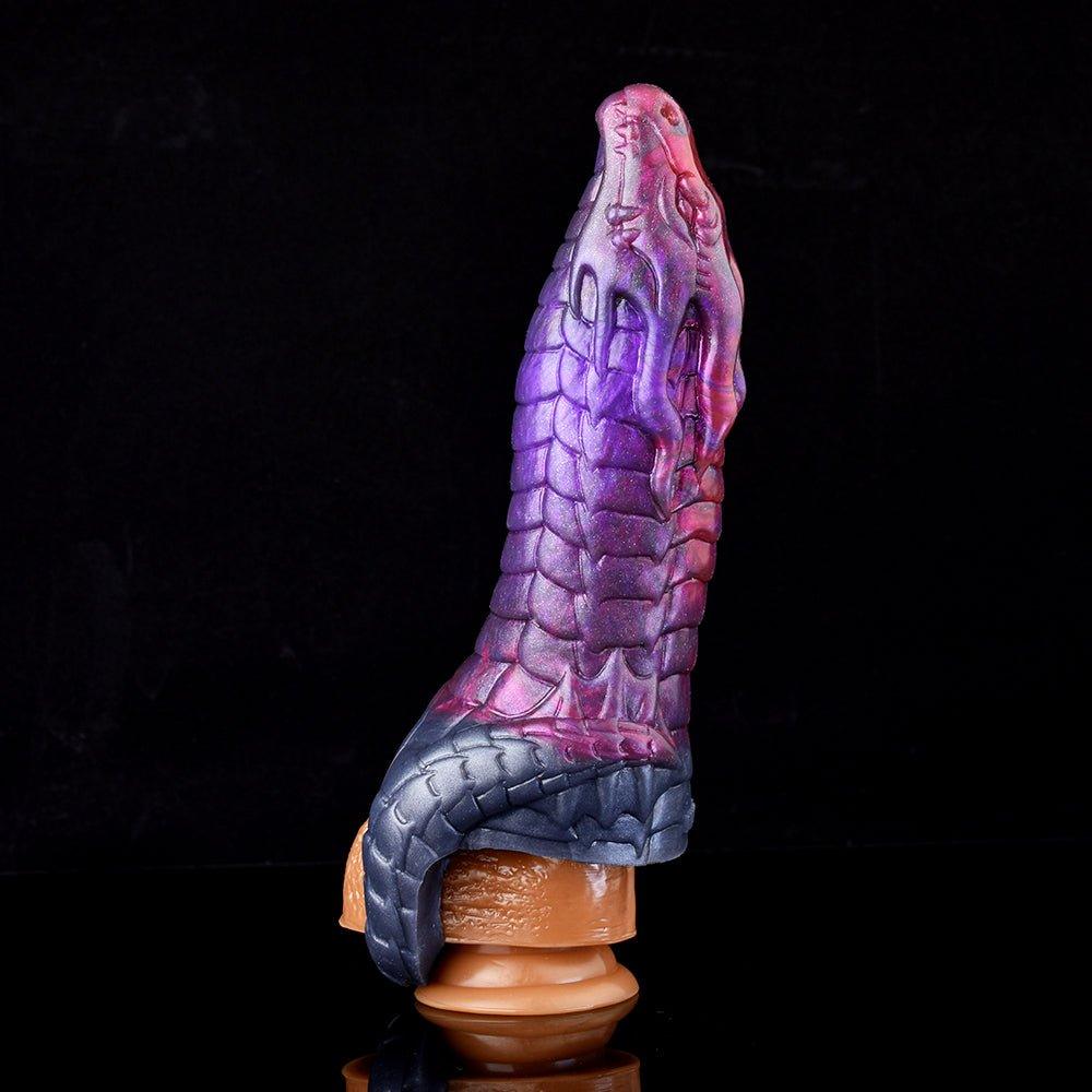 Adalinda Dragon Cock Sleeve – Fantasy Texture & Girth Boost - BeastGasm