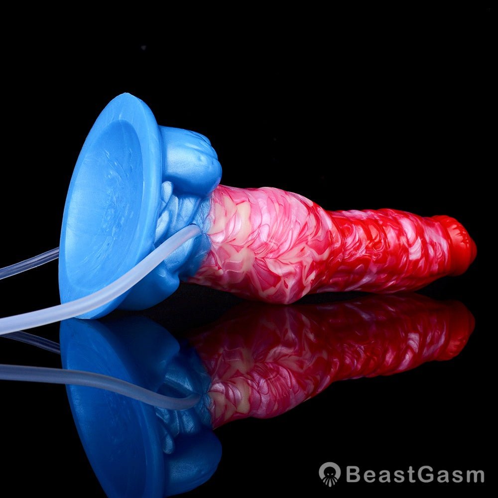 🐕 Adjustable Canine Inflatable Dildo – Realistic Ejaculating Fun - BeastGasm