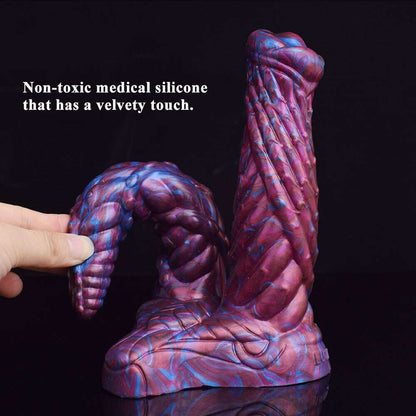 😈 AELORIA Demon Dildo – Double Penetration Fantasy Pleasure Toy - BeastGasm