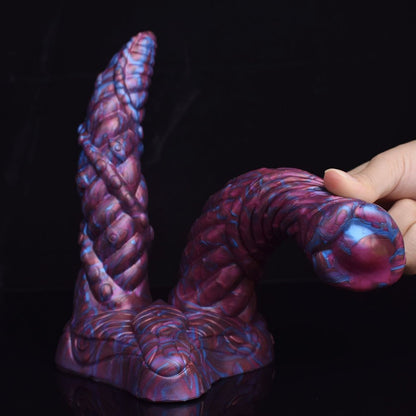 😈 AELORIA Demon Dildo – Double Penetration Fantasy Pleasure Toy - BeastGasm