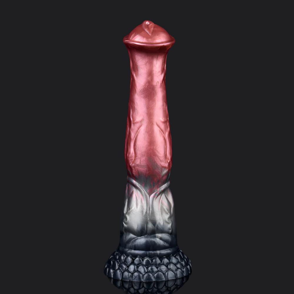 Akhal Tekes Horse Dildo - Black Caviar - BeastGasm
