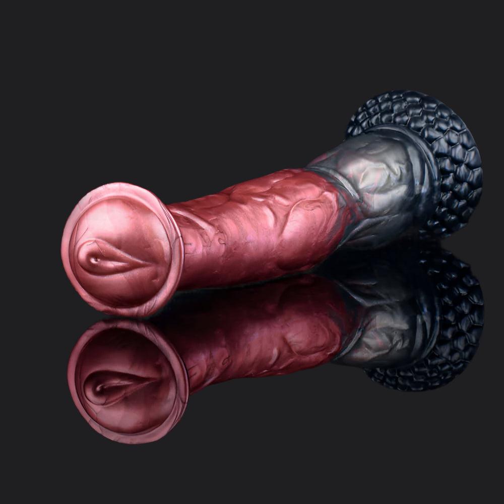 Akhal Tekes Horse Dildo - Black Caviar - BeastGasm