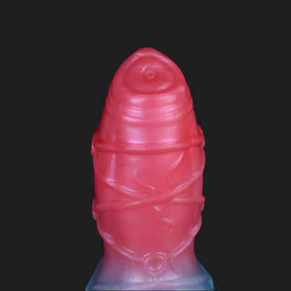 Alastor Ice Monster Dildo With Thick Knot & Balls - BeastGasm