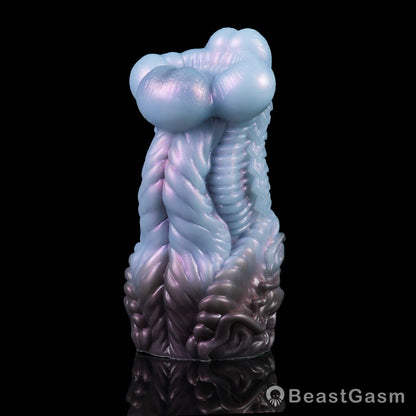🦑 Alien Abyss Pocket Pussy – Iridescent Fantasy Silicone Stroker - BeastGasm