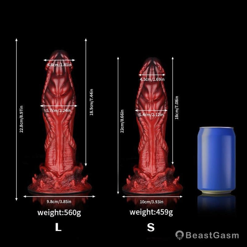 👽 Alien Dildo – Ridges & Textures for Intense Fantasy - BeastGasm