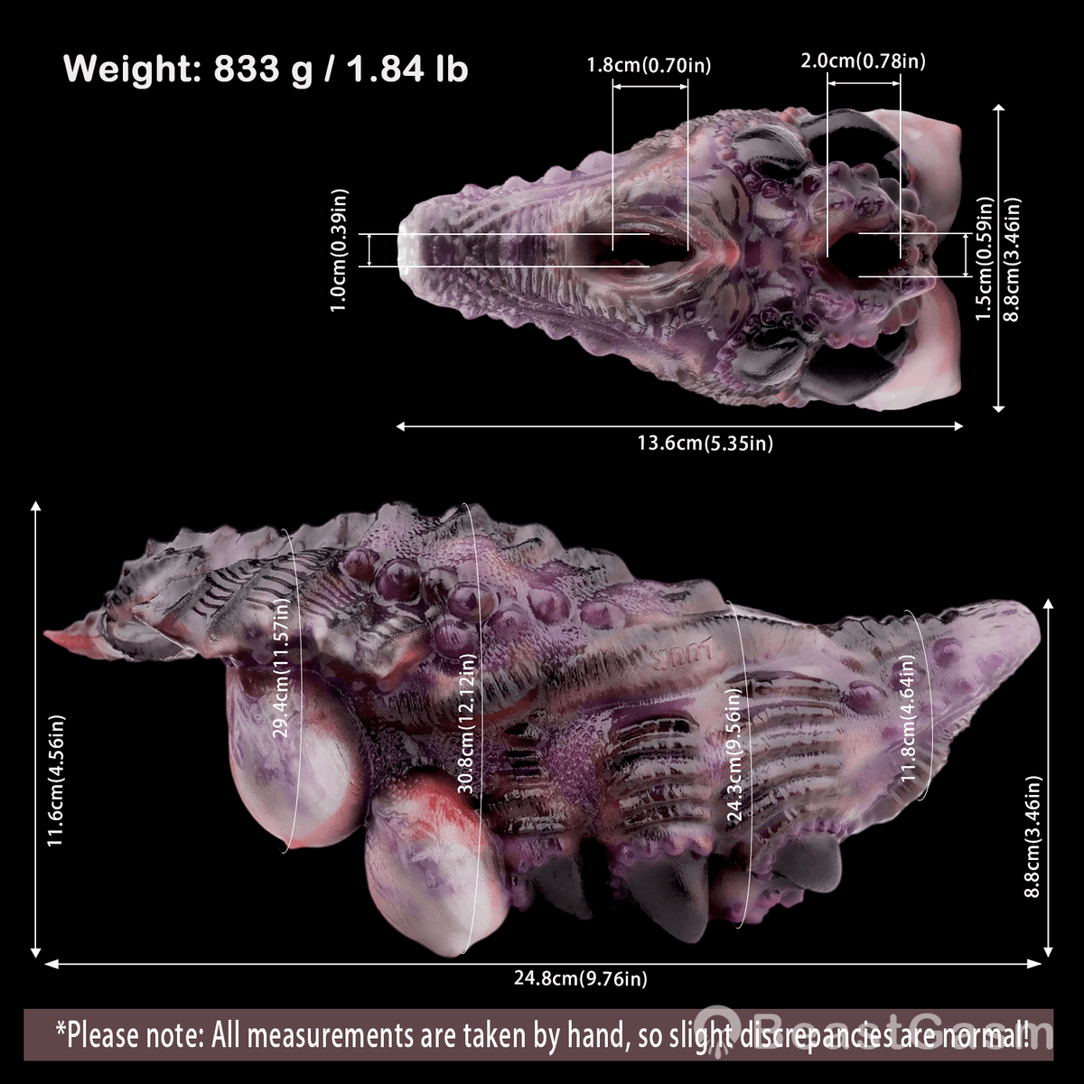 👾 Alien Hive Dual Channel Stroker Monster Pocket Pussy - BeastGasm
