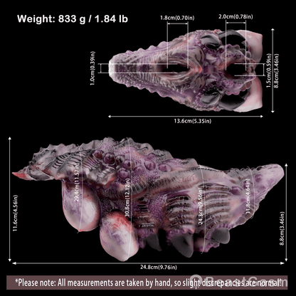 👾 Alien Hive Dual Channel Stroker Monster Pocket Pussy - BeastGasm