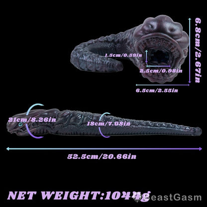 🐍 Alien Lava Snake Deep Throat Fantasy Pocket Pussies - BeastGasm