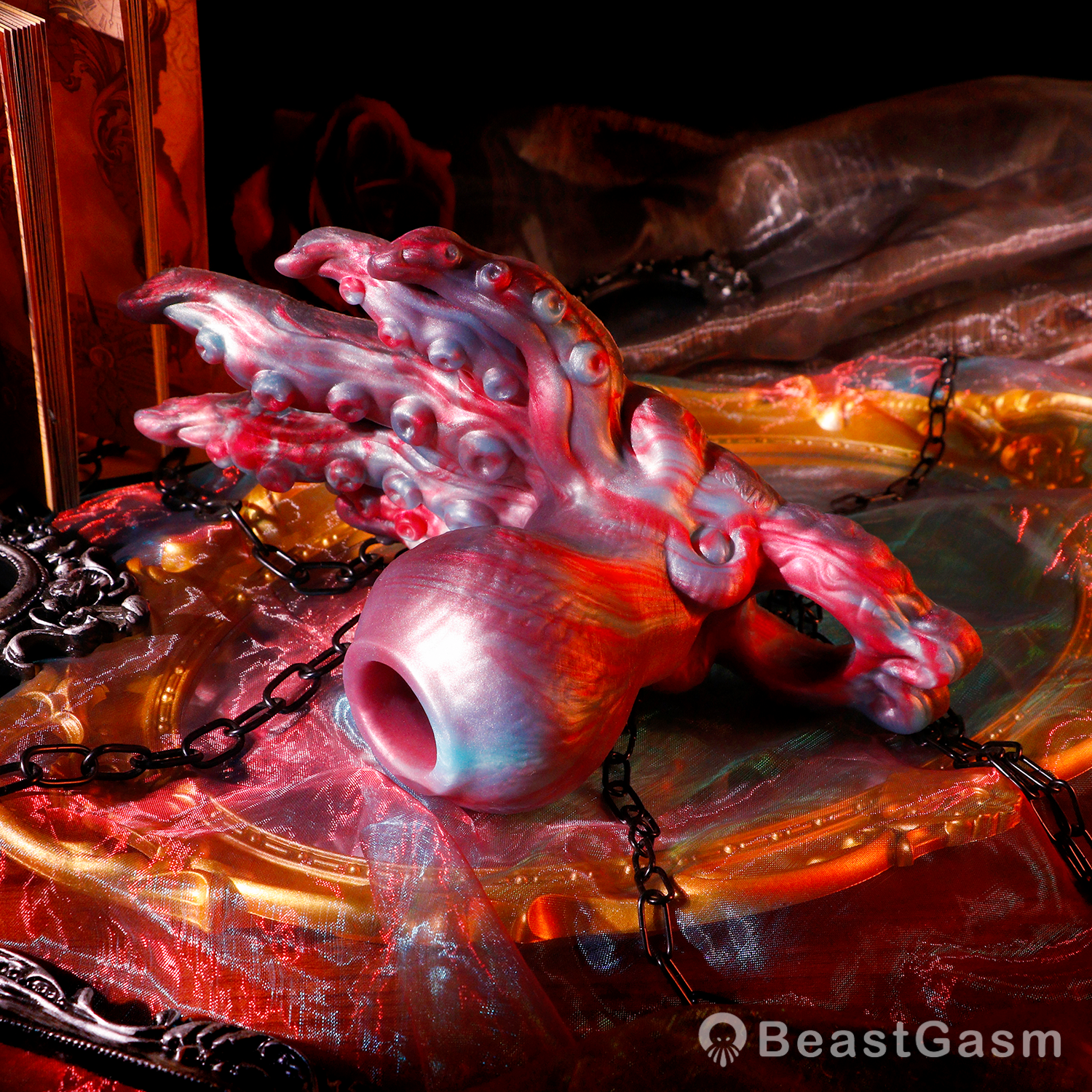 🐙 Alien Octopus Cock Sleeve | Dual Grinding Stimulator - BeastGasm