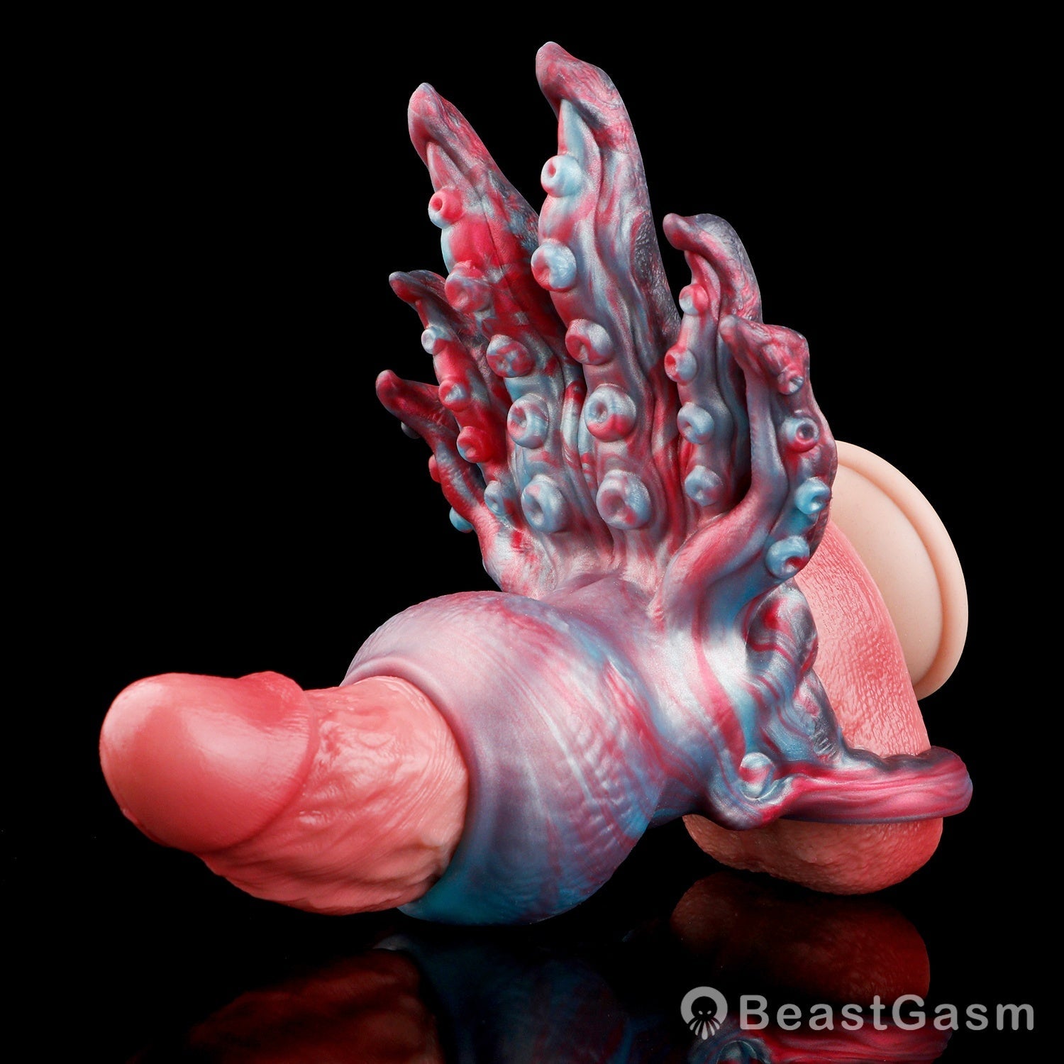 🐙 Alien Octopus Cock Sleeve | Dual Grinding Stimulator - BeastGasm