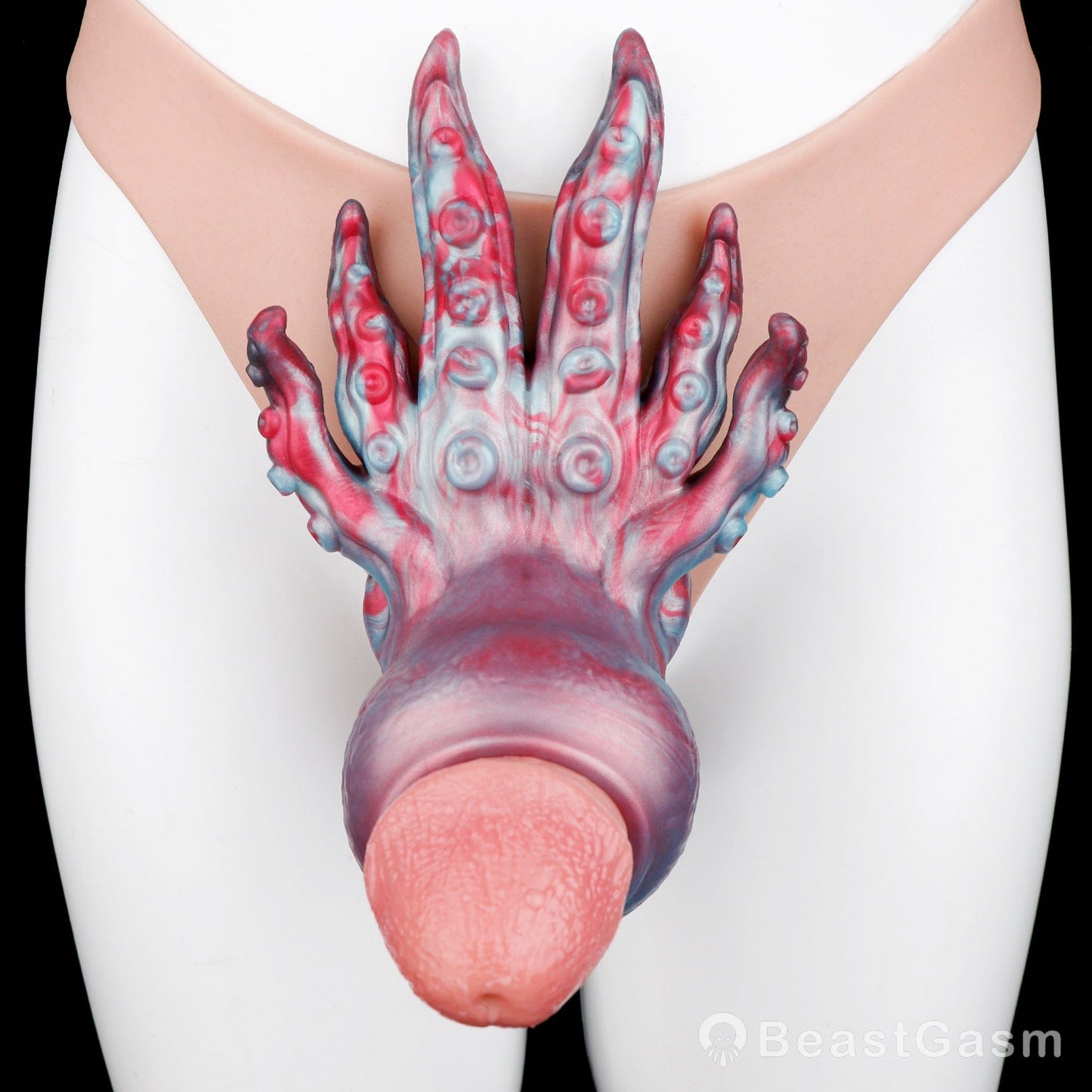 🐙 Alien Octopus Cock Sleeve | Dual Grinding Stimulator - BeastGasm