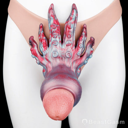 🐙 Alien Octopus Cock Sleeve | Dual Grinding Stimulator - BeastGasm