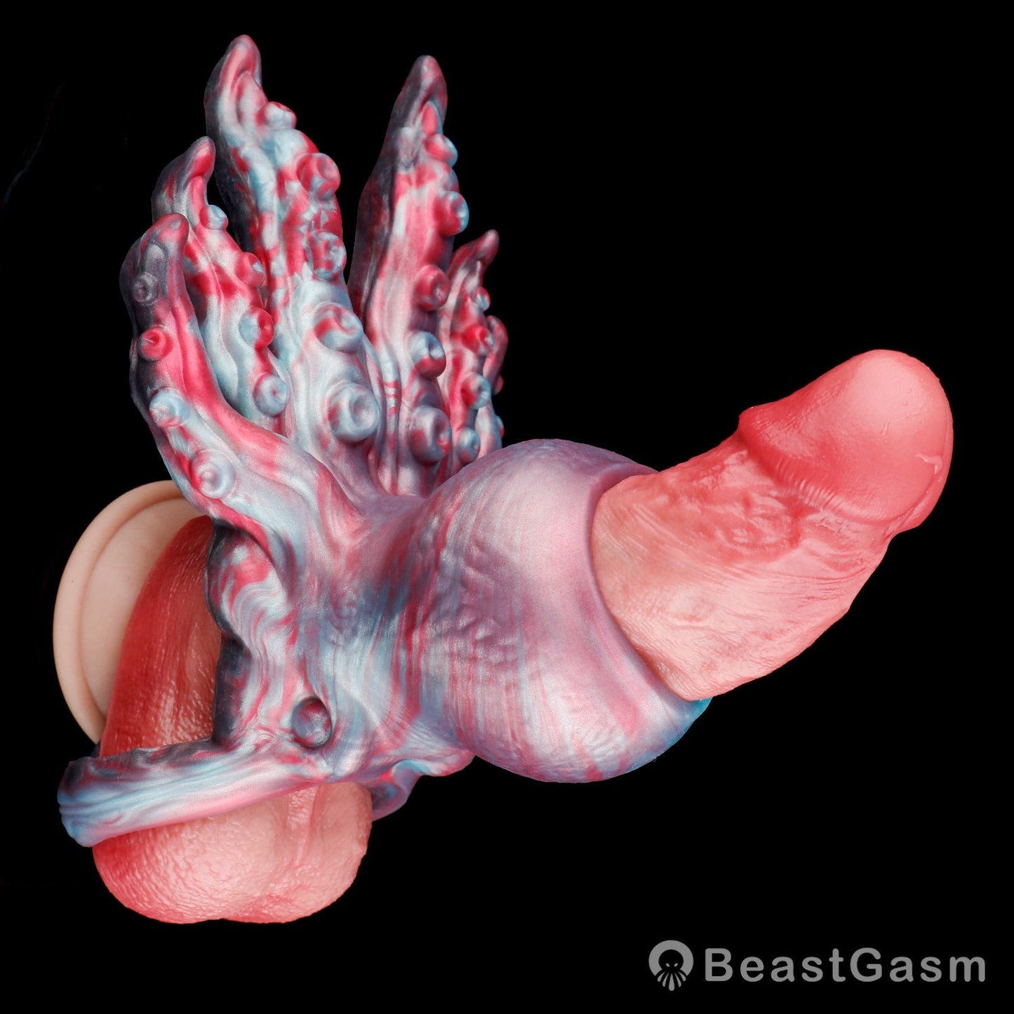 🐙 Alien Octopus Cock Sleeve | Dual Grinding Stimulator - BeastGasm
