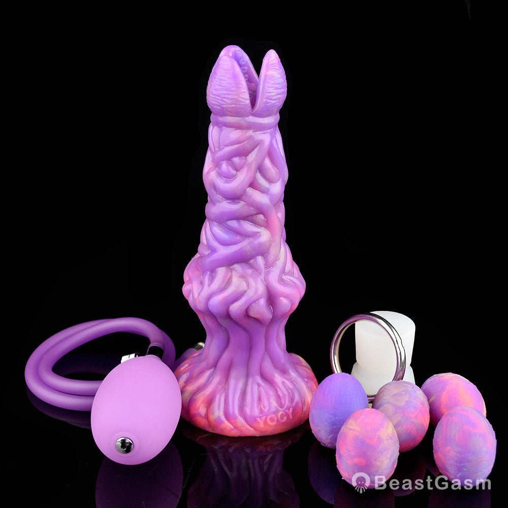 Alien Ovipositor Dildo – Glow Egg - Laying Fantasy by BeastGasm - BeastGasm
