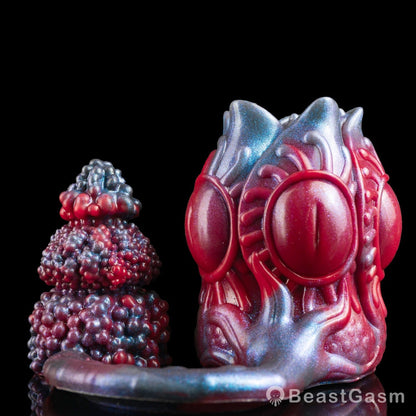 🍄 Alien Pocket Stroker & Spiked Plug – 2-in-1 Fantasy Toy - BeastGasm