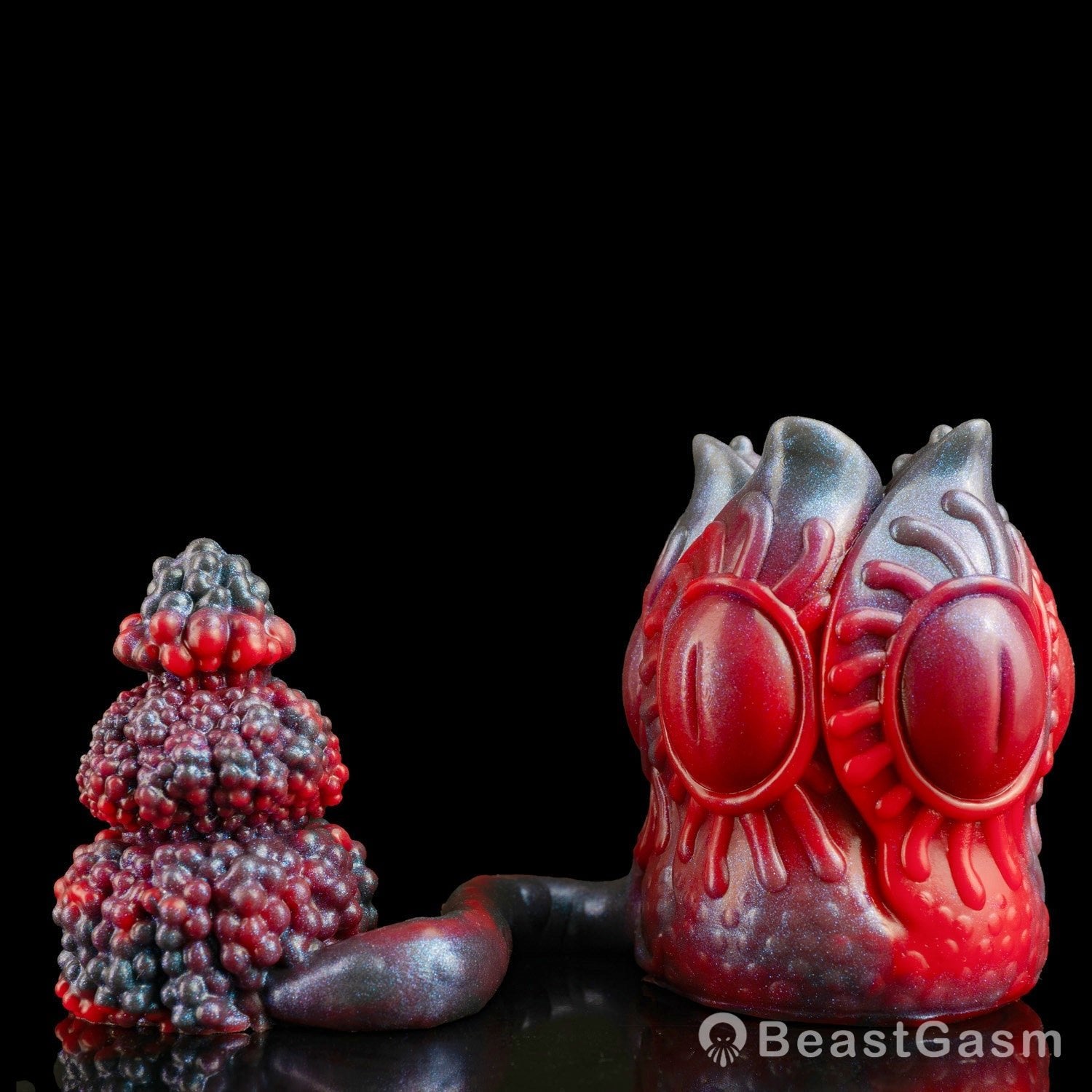 🍄 Alien Pocket Stroker & Spiked Plug – 2-in-1 Fantasy Toy - BeastGasm