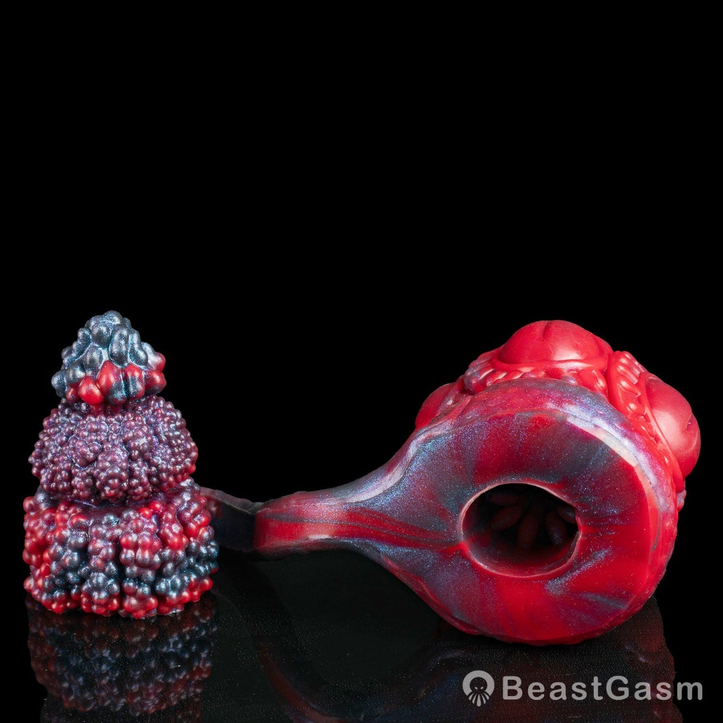 🍄 Alien Pocket Stroker & Spiked Plug – 2-in-1 Fantasy Toy - BeastGasm