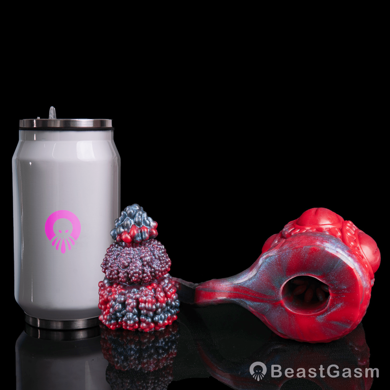 🍄 Alien Pocket Stroker & Spiked Plug – 2-in-1 Fantasy Toy - BeastGasm