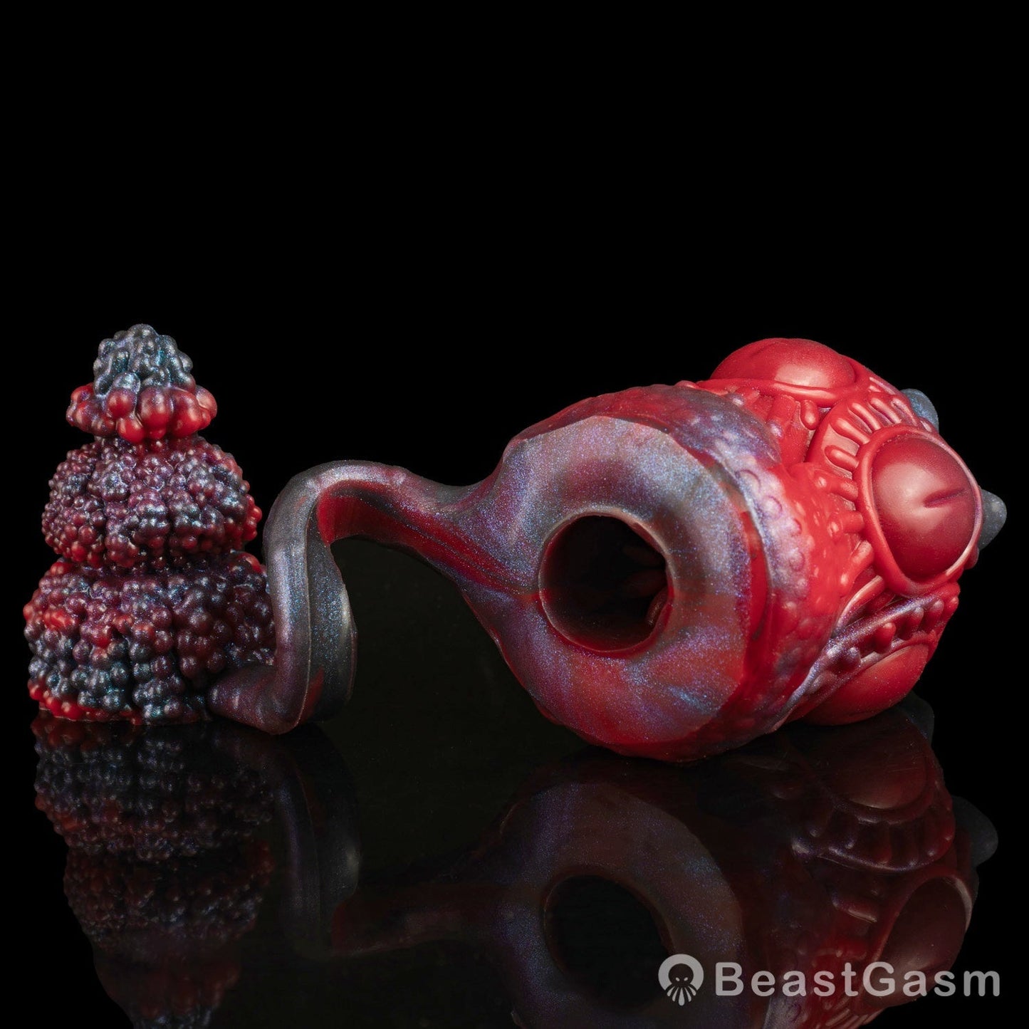🍄 Alien Pocket Stroker & Spiked Plug – 2-in-1 Fantasy Toy - BeastGasm