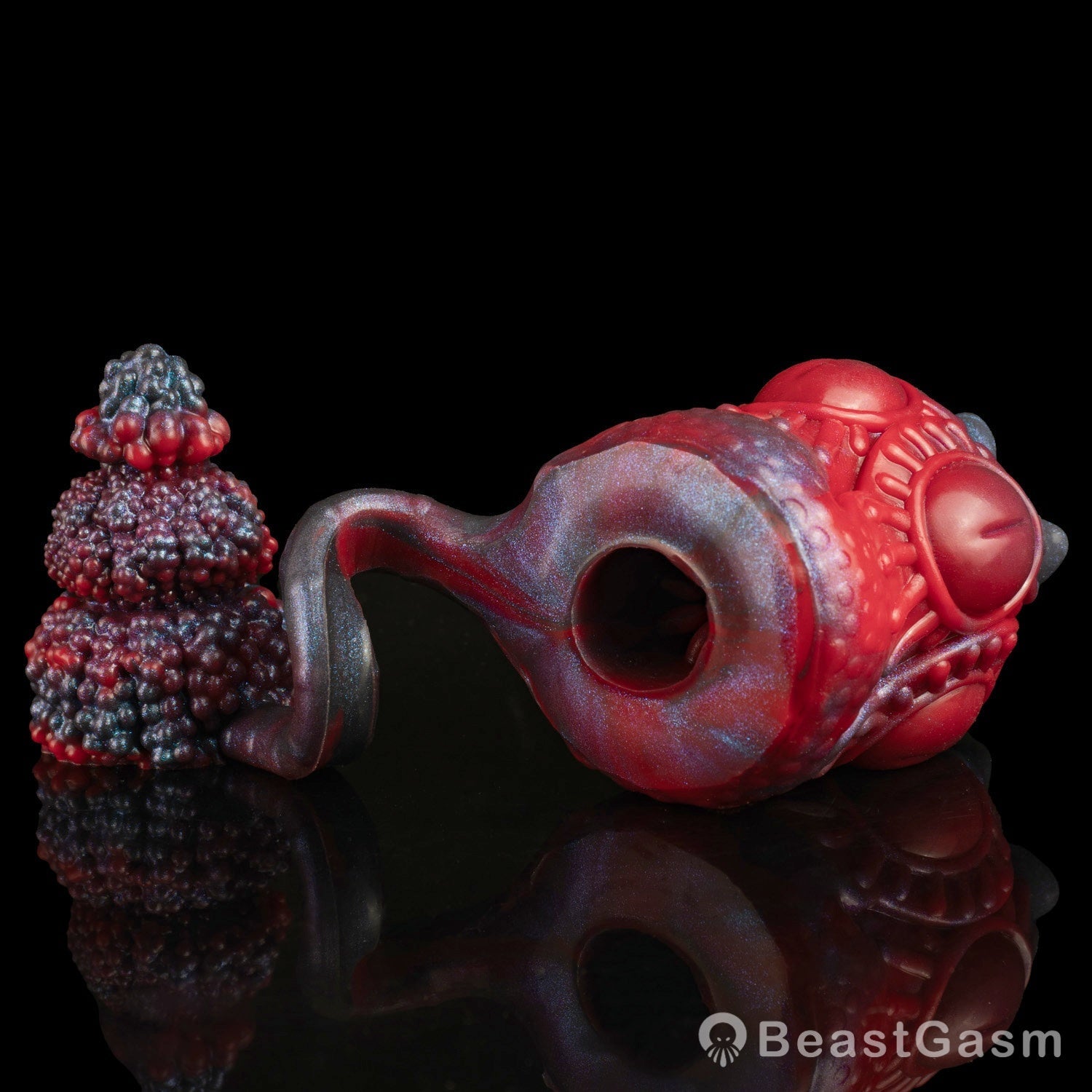 🍄 Alien Pocket Stroker & Spiked Plug – 2-in-1 Fantasy Toy - BeastGasm
