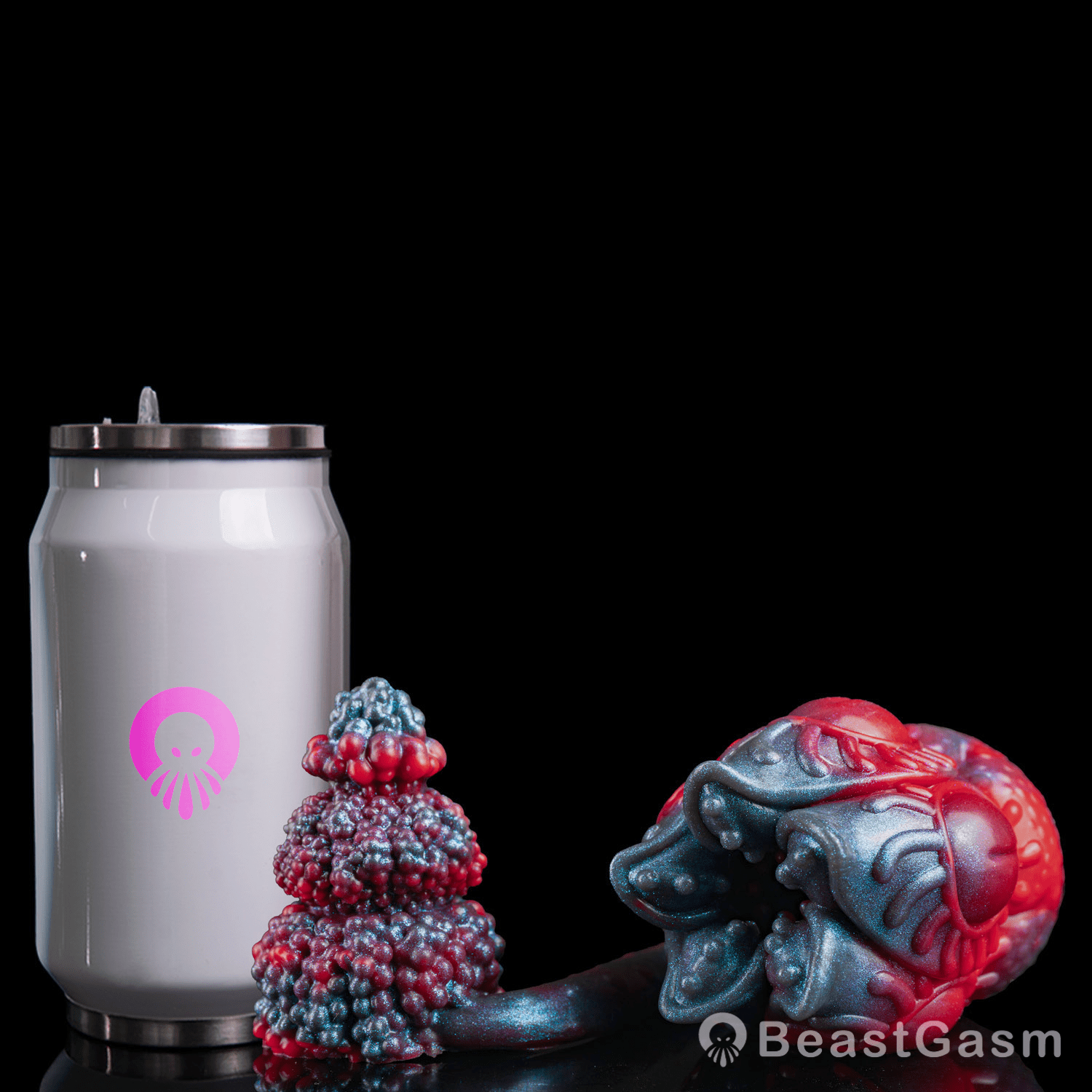 🍄 Alien Pocket Stroker & Spiked Plug – 2-in-1 Fantasy Toy - BeastGasm