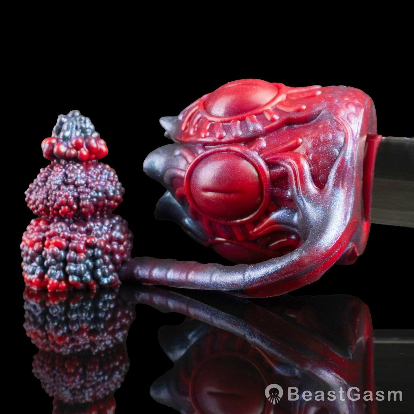 🍄 Alien Pocket Stroker & Spiked Plug – 2-in-1 Fantasy Toy - BeastGasm