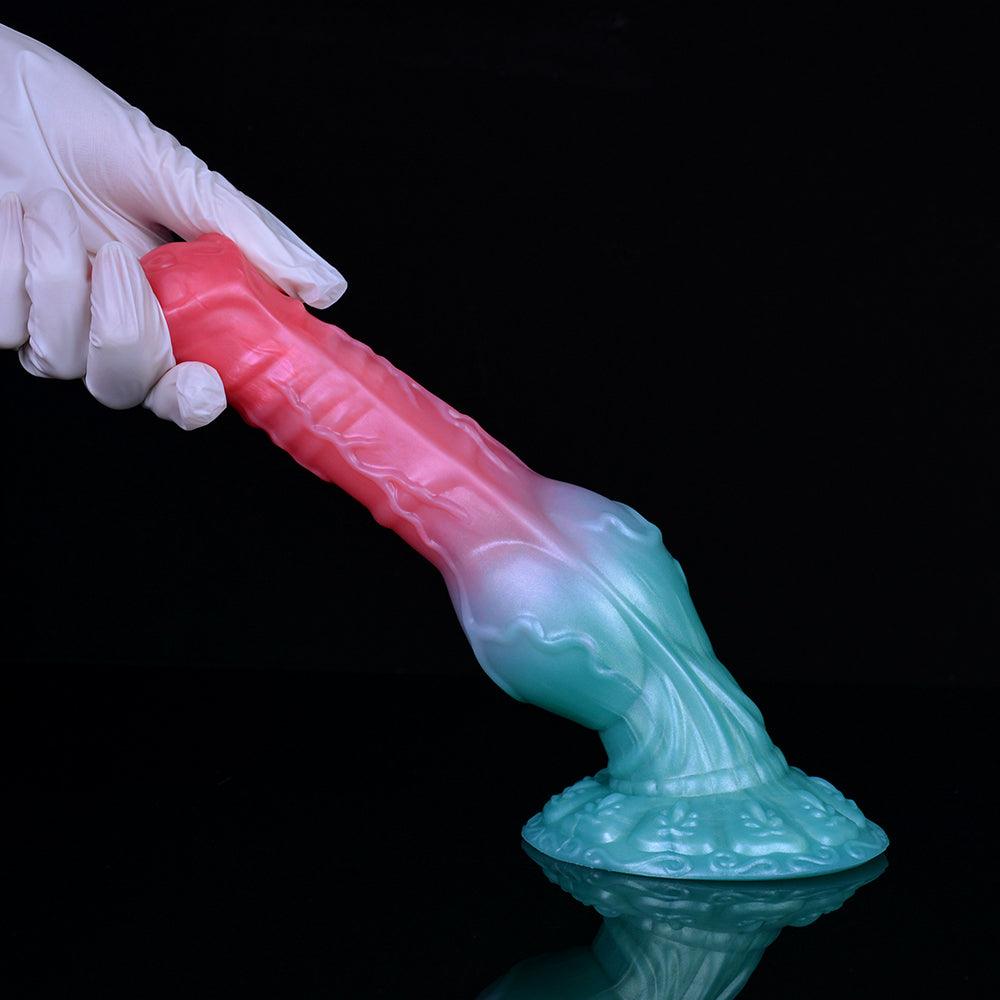 🐺 Alien Werewolf Dildo – Dengar 8.5” with Suction Cup by BeastGasm - BeastGasm