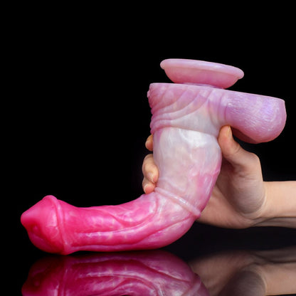 🐴 Althor 9.4” Realistic Horse Dildo – Suction Cup, Silicone, Waterproof - BeastGasm