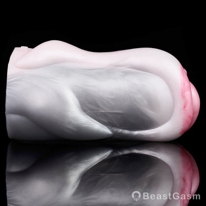 Animal Pocket Pussy 🐬 Dolphin Fantasy – Dual Channel Silicone - BeastGasm