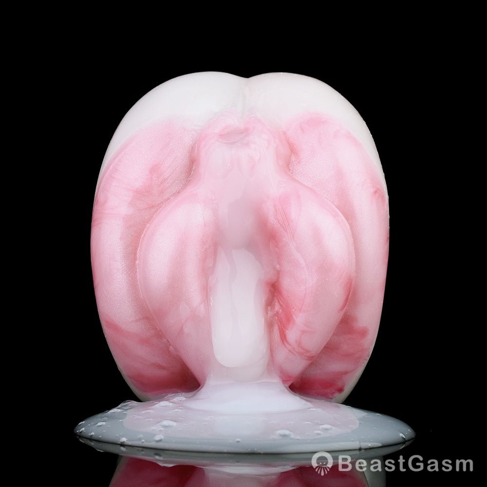Animal Pocket Pussy 🐬 Dolphin Fantasy – Dual Channel Silicone - BeastGasm