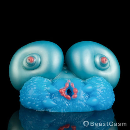 Antelope Masturbation Device – Dual - Horn Fantasy Chest Cup 🔥 - BeastGasm