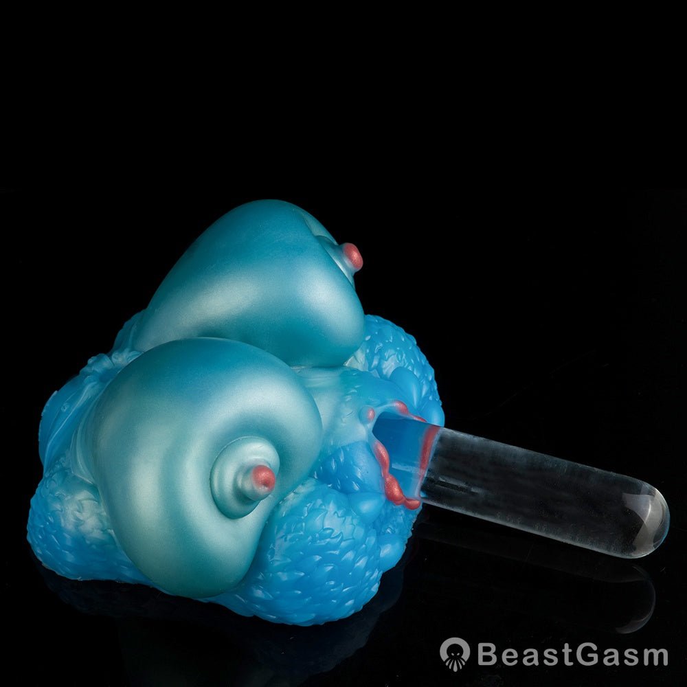 Antelope Masturbation Device – Dual - Horn Fantasy Chest Cup 🔥 - BeastGasm
