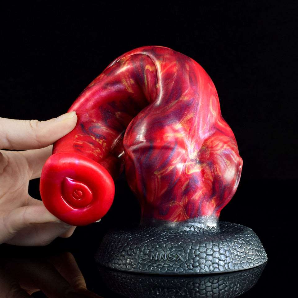 🐺 Aosoul – Lifelike Wolf Fantasy Dildo with Suction Cup - BeastGasm