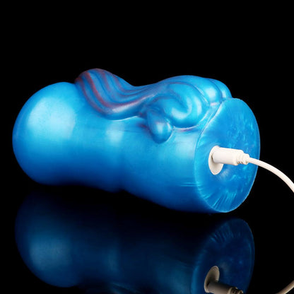 AquaSerpent Fantasy Fleshlight – Vibrating Dual - Hole Stroker - BeastGasm