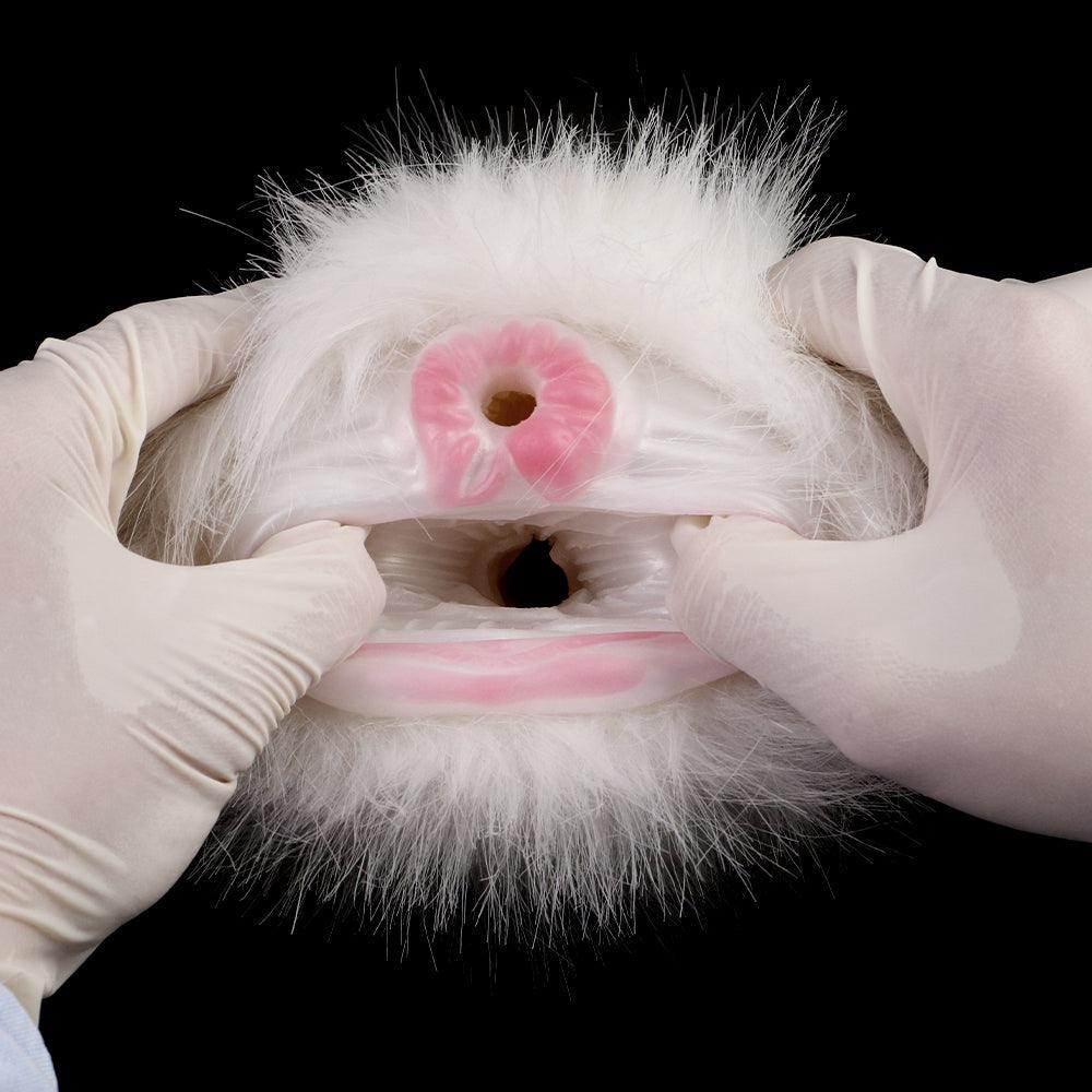 Arctic Beast - Plush Furry Male Stroker with Two Pleasing Openings - BeastGasm