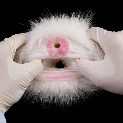 Arctic Beast - Plush Furry Male Stroker with Two Pleasing Openings - BeastGasm